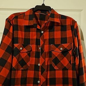 Buffalo Plaid Flannel Shirt
